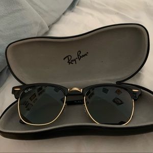 Club-master Ray Bans in black